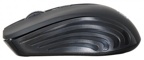 Мышь Оклик 545MW черный оптическая (1600dpi) беспроводная USB для ноутбука (4but) фото 3