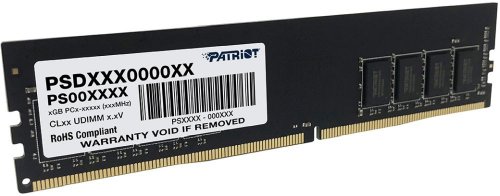 Память DDR4 16Gb 2666MHz Patriot PSD416G266681 Signature RTL PC4-21300 CL19 DIMM 288-pin 1.2В single фото 3