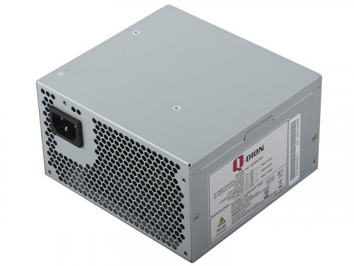Блок питания Qdion ATX 550W Q-DION QD550 80+ (24+4+4pin) APFC 120mm fan 5xSATA фото 2