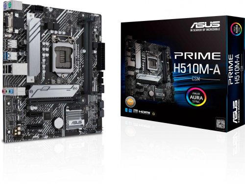 Материнская плата Asus PRIME H510M-A Soc-1200 Intel H510 2xDDR4 mATX AC`97 8ch(7.1) GbLAN+VGA+HDMI+D фото 5