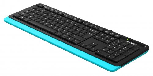 Клавиатура A4Tech Fstyler FKS10 черный/синий USB фото 9