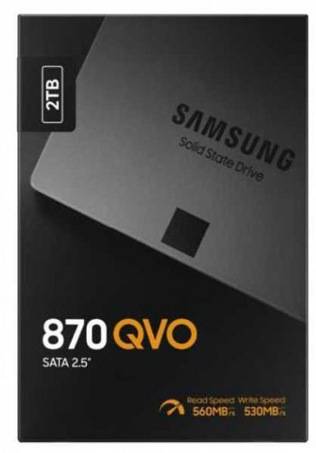 Накопитель SSD Samsung SATA III 2Tb MZ-77Q2T0BW 870 QVO 2.5" фото 6