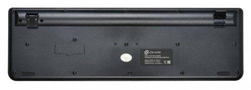Клавиатура Оклик 400MR черный USB slim фото 4
