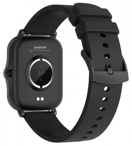 Смарт-часы Digma Smartline E4 1.69" IPS черный (E4B) фото 3