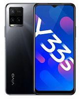 Смартфон Vivo Y33s 128Gb 4Gb черный моноблок 3G 4G 2Sim 6.58" 1080x2408 Android 11 50Mpix 802.11 a/b