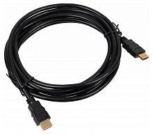 Кабель аудио-видео Buro HDMI 1.4 HDMI (m)/HDMI (m) 3м. Позолоченные контакты черный (BHP HDMI V1.4 3
