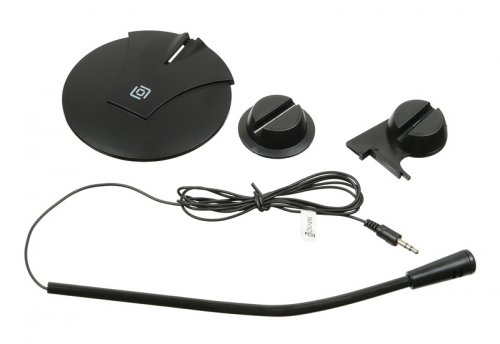 Микрофон проводной Оклик MP-M009B 1.8м черный фото 5