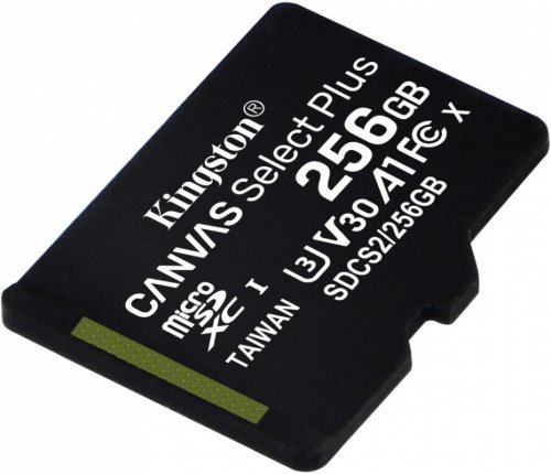 Флеш карта microSDXC 256Gb Kingston SDCS2/256GBSP Canvas Select Plus w/o adapter фото 2