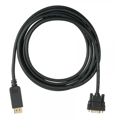 Кабель аудио-видео Buro 1.1v DisplayPort (m)/VGA (m) 3м. Позолоченные контакты черный (BHP DPP_VGA-3 фото 2