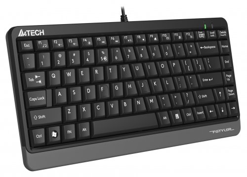 Клавиатура A4Tech Fstyler FKS11 черный/серый USB фото 2