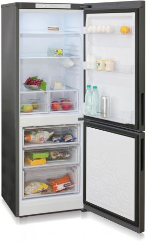 Холодильник Бирюса Б-W6033 графит матовый (двухкамерный) фото 6