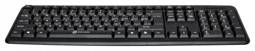 Клавиатура Оклик 90M черный USB фото 4