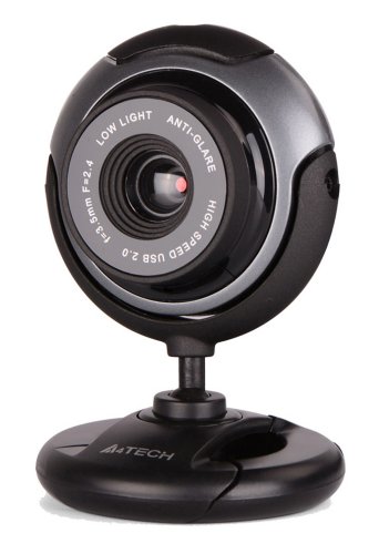 Камера Web A4Tech PK-710G серый 0.3Mpix USB2.0 с микрофоном фото 2