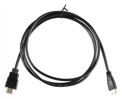 Кабель аудио-видео Buro mini-HDMI (m)/HDMI (m) 1.5м. черный (BHP-MINHDMI-1.5) фото 2