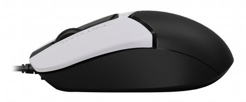 Мышь A4Tech Fstyler FM12 Panda белый/черный оптическая (1200dpi) USB (3but) фото 2