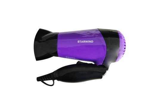 Фен Starwind SHP6102 1600Вт черный/фиолетовый фото 6