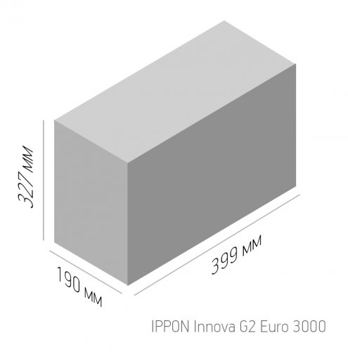 Источник бесперебойного питания Ippon Innova G2 Euro 3000 2700Вт 3000ВА черный фото 5