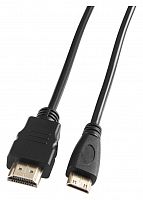 Кабель аудио-видео Buro mini-HDMI (m)/HDMI (m) 3м. черный (BHP-MINHDMI-3)