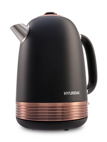 Чайник электрический Hyundai HYK-S4501 1.7л. 2200Вт черный/бронзовый (корпус: нержавеющая сталь/плас фото 11