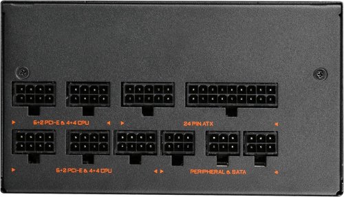 Блок питания Gigabyte ATX 750W AORUS GP-AP750GM 80+ gold 24+2x(4+4) pin APFC 135mm fan 6xSATA Cab Ma фото 3
