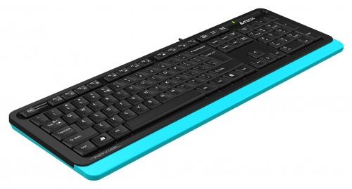 Клавиатура A4Tech Fstyler FKS10 черный/синий USB фото 8