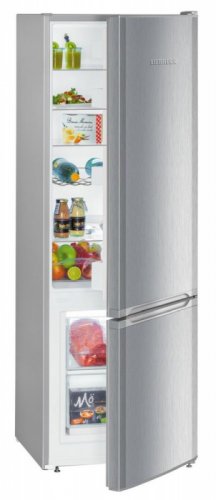 Холодильник Liebherr CUel 2831 нержавеющая сталь (двухкамерный) фото 6