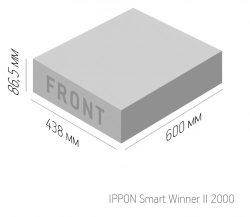 Источник бесперебойного питания Ippon Smart Winner II 2000 1800Вт 2000ВА черный фото 15