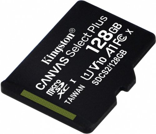 Флеш карта microSDXC 128Gb Class10 Kingston SDCS2/128GBSP Canvas Select Plus w/o adapter фото 2
