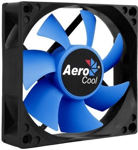 Вентилятор Aerocool Motion 8 Plus 80x80mm 3-pin 4-pin(Molex)25dB 90gr Ret фото 6