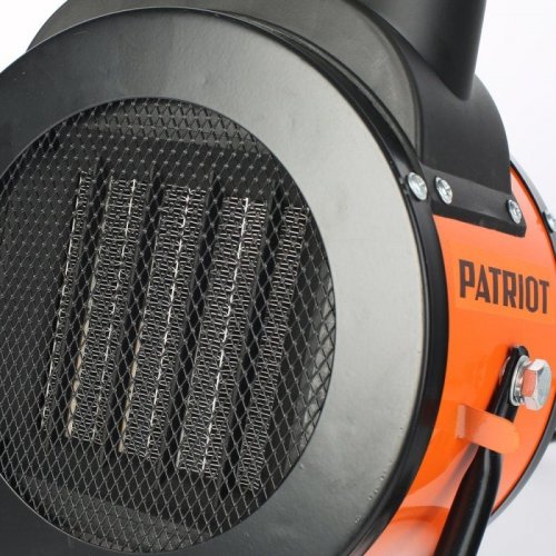 Тепловая пушка электрическая Patriot PTR 3S оранжевый/черный фото 3