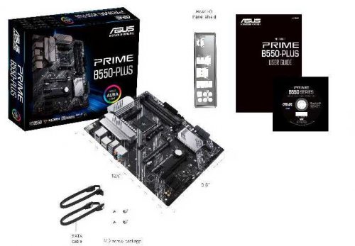 Материнская плата Asus PRIME B550-PLUS Soc-AM4 AMD B550 4xDDR4 ATX AC`97 8ch(7.1) GbLAN RAID+HDMI+DP фото 5