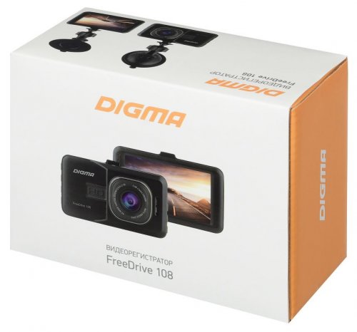 Видеорегистратор Digma FreeDrive 108 черный 1080x1920 1080p 140гр. NTK96223 фото 3