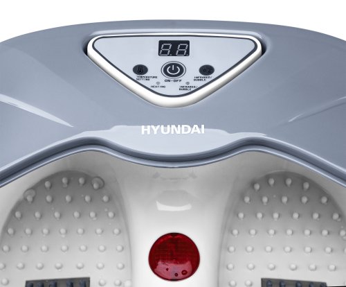 Гидромассажная ванночка для ног Hyundai H-FB4555 420Вт белый/серый фото 13