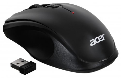 Мышь Acer OMR030 черный оптическая (1600dpi) беспроводная USB (3but) фото 5