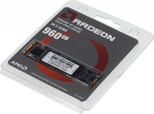 Накопитель SSD AMD SATA III 960Gb R5M960G8 Radeon M.2 2280 фото 2