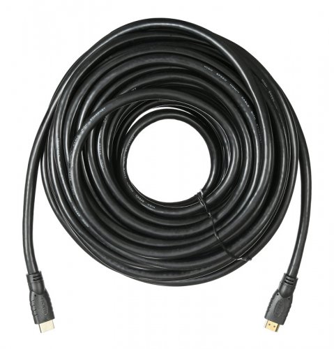 Кабель аудио-видео Buro HDMI 2.0 HDMI (m)/HDMI (m) 20м. Позолоченные контакты черный (BHP HDMI 2.0-2 фото 4