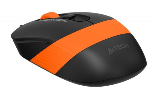 Мышь A4Tech Fstyler FM10 черный/оранжевый оптическая (1600dpi) USB (4but) фото 4