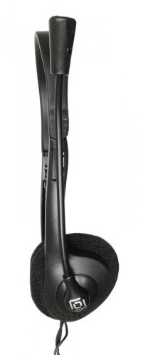 Наушники с микрофоном Оклик HS-M143VB черный 1.8м накладные оголовье (JD900) фото 7
