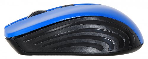 Мышь Оклик 545MW черный/синий оптическая (1600dpi) беспроводная USB для ноутбука (4but) фото 6