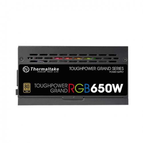 Блок питания Thermaltake ATX 650W Toughpower Grand RGB Sync 80+ gold (24+4+4pin) APFC 140mm fan colo фото 5