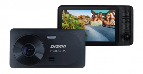 Видеорегистратор Digma FreeDrive 115 черный 1Mpix 1080x1920 1080p 150гр. JL5601 фото 14