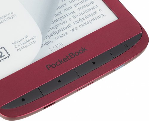 Электронная книга PocketBook 628 6" E-Ink Carta 1024x758 Touch Screen 1Ghz 512Mb/8Gb/microSDHC/подсв фото 2