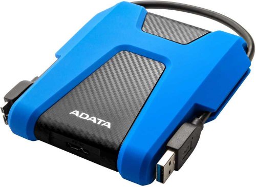 Жесткий диск A-Data USB 3.0 1Tb AHD680-1TU31-CBL HD680 DashDrive Durable 2.5" синий фото 3