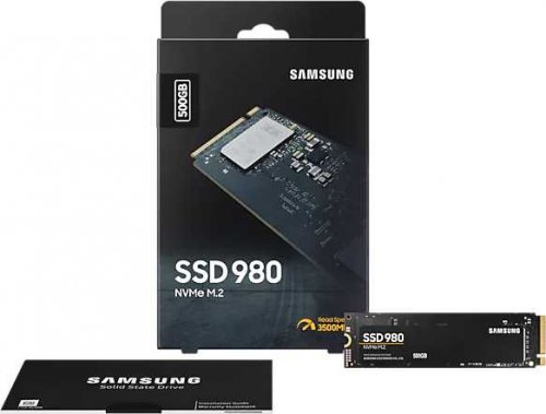 Накопитель SSD Samsung PCI-E x4 500Gb MZ-V8V500BW 980 M.2 2280 фото 2
