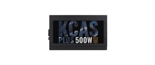 Блок питания Aerocool ATX 500W KCAS PLUS 500 80+ bronze (24+4+4pin) APFC 120mm fan 7xSATA RTL фото 2