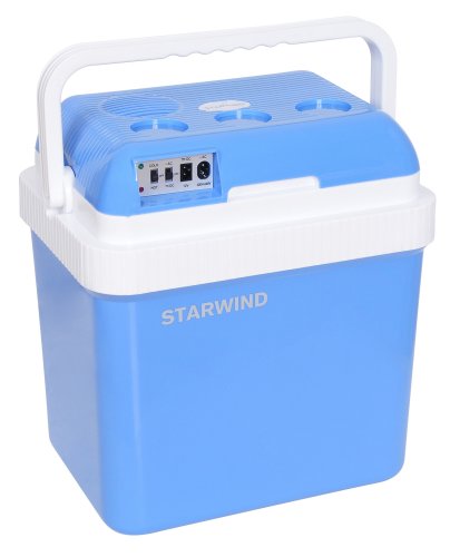 Автохолодильник Starwind CB-112 24л 48Вт голубой/белый фото 4