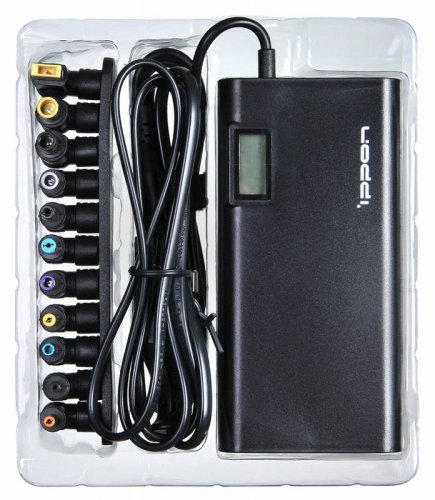 Блок питания Ippon SD90U автоматический 90W 15V-19.5V 11-connectors 4.5A 1xUSB 2.1A от бытовой элект фото 6