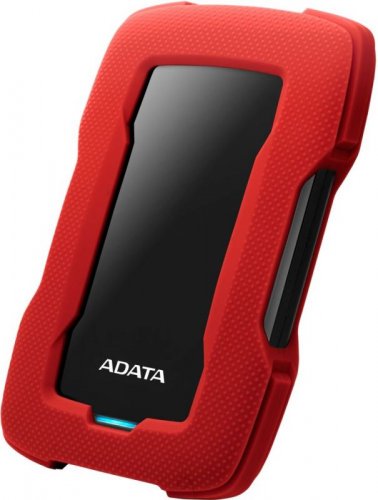 Жесткий диск A-Data USB 3.0 2Tb AHD330-2TU31-CRD HD330 DashDrive Durable 2.5" красный фото 2