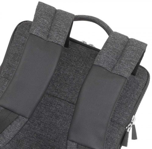 Рюкзак для ноутбука 13.3" Riva 8825 черный полиуретан/полиэстер фото 6
