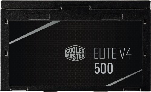 Блок питания Cooler Master ATX 500W Elite V4 80+ (24+4+4pin) 120mm fan 5xSATA RTL фото 5